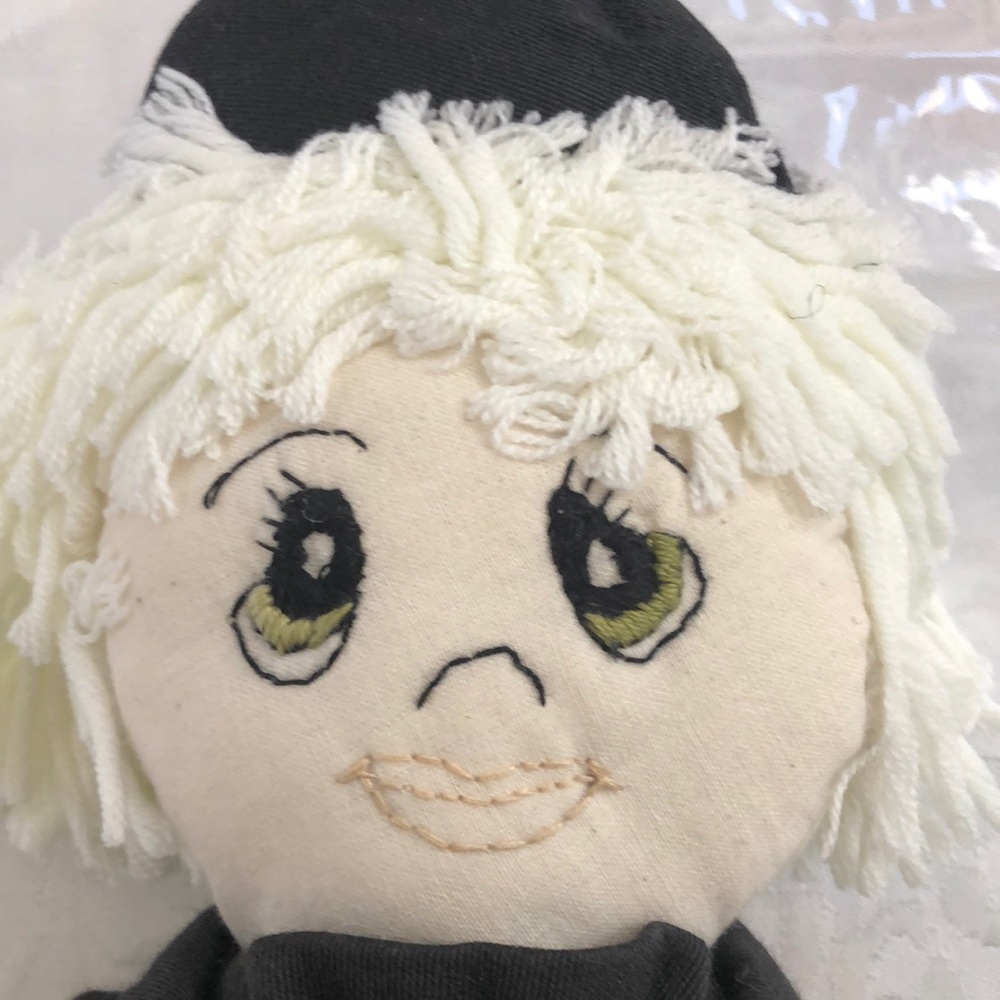 Firefighter Rag Doll Handmade - Picture 3 of 8